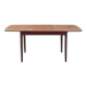 Vintage Scandinavian extendable dining table in teak from the 1950s.