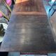 Rustic solid wood table: Elegance and functionality for your family meals, 19th century.