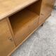 Sideboard very buffet type Scandinavian in raw pear wood 1950.