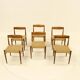 Set of 6 Rosewood Dining Chairs by H.W.Klein for Bramin, Denmark, 1960s
