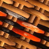 Rattan and wicker deck chair