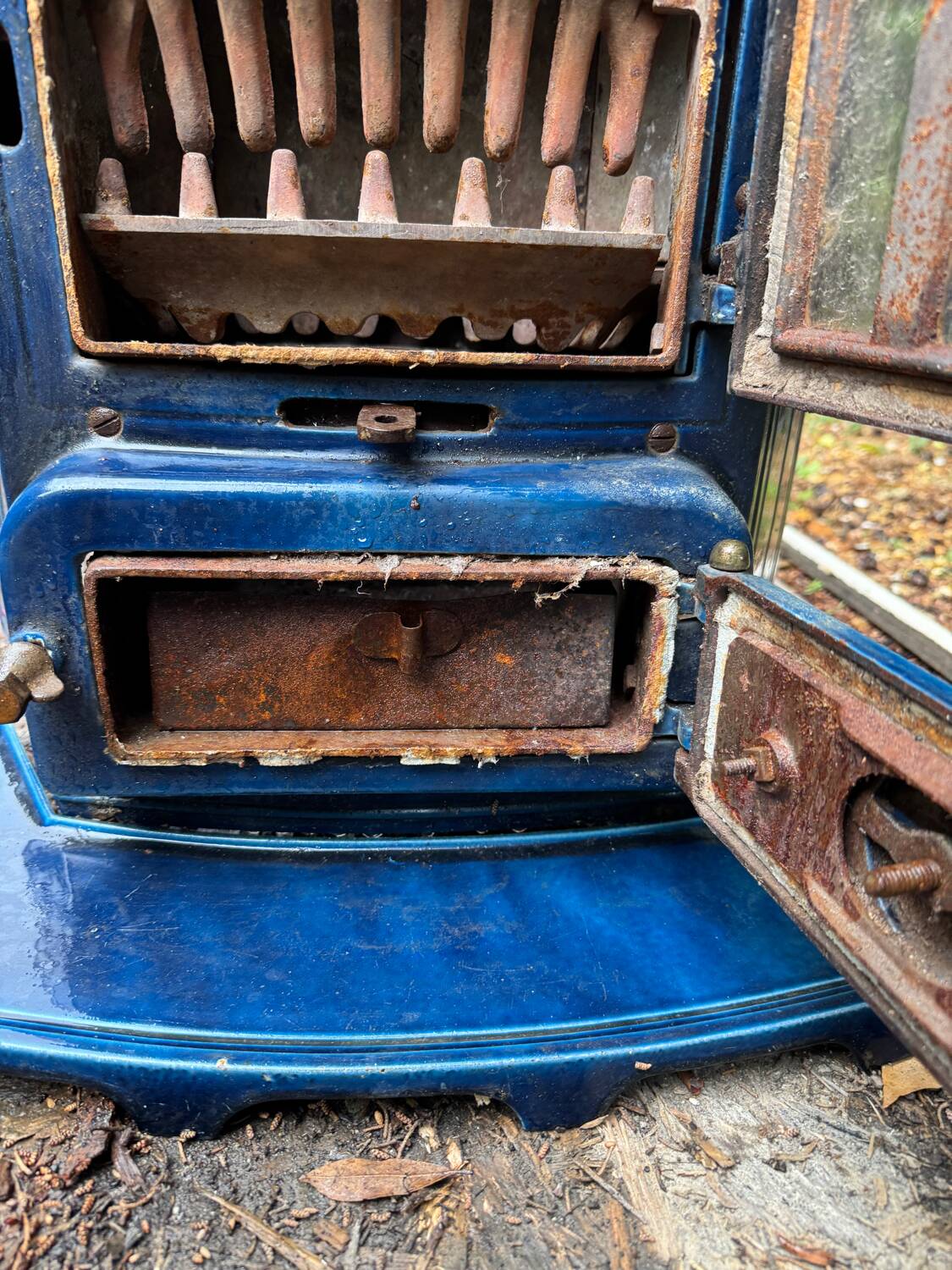 Poêle à bois Art Deco