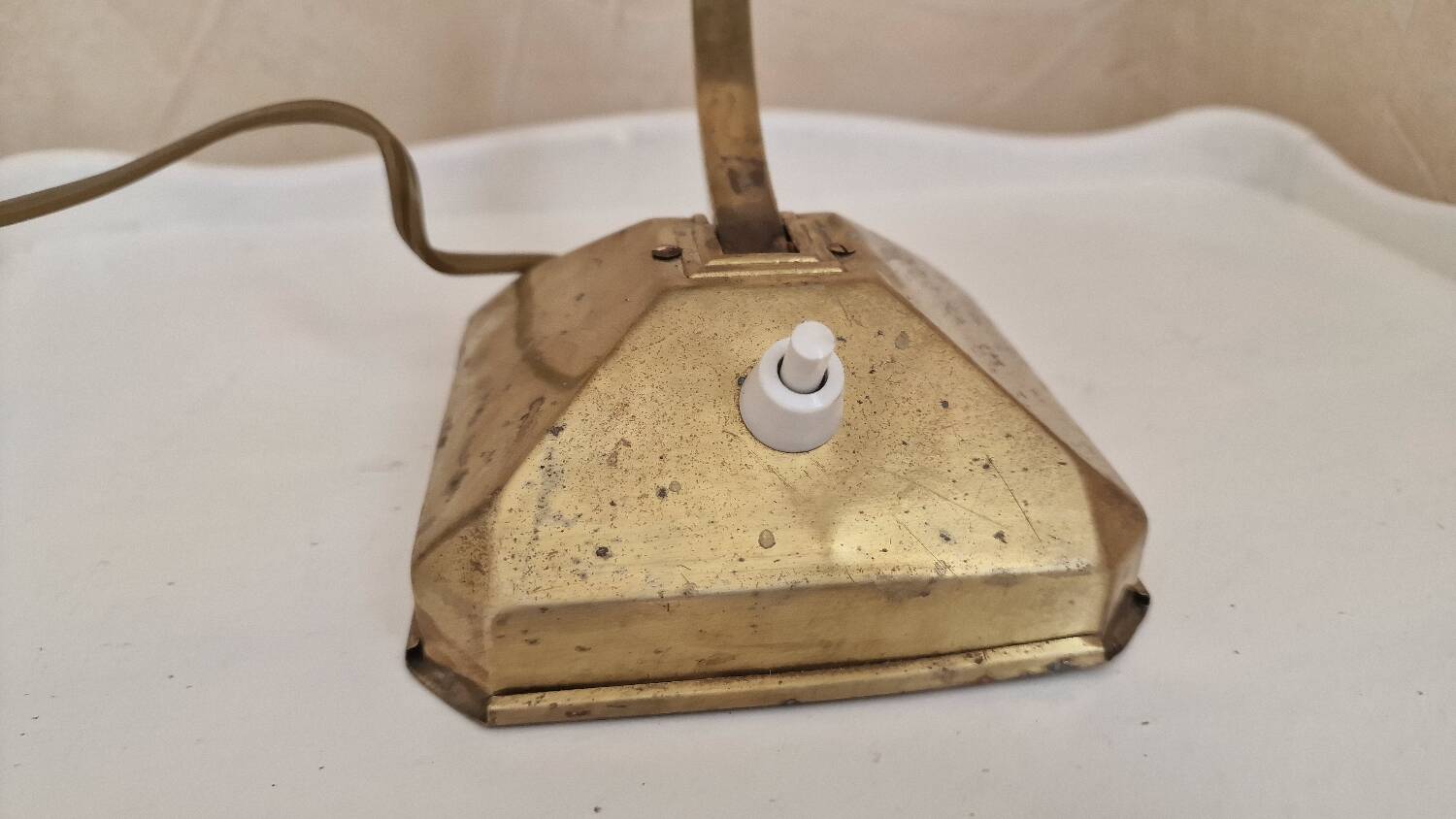 Vintage métal ,lampe de table