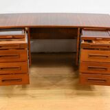 ORDO Mahogany Executive Desk – 1960