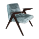Light blue bunny armchair by józef chierowski, 1970s