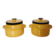 Two soup bowls, Laveno, Richard Ginori design by Antonia Campi.