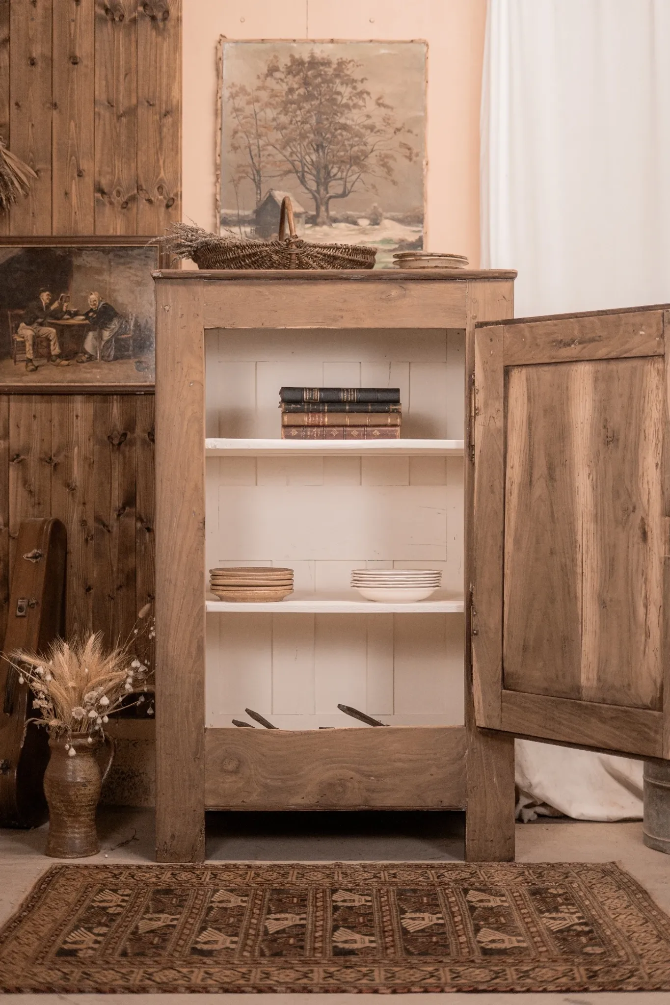 Renovated antique confit pot.