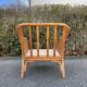 Paire de fauteuils en rotin et cannage