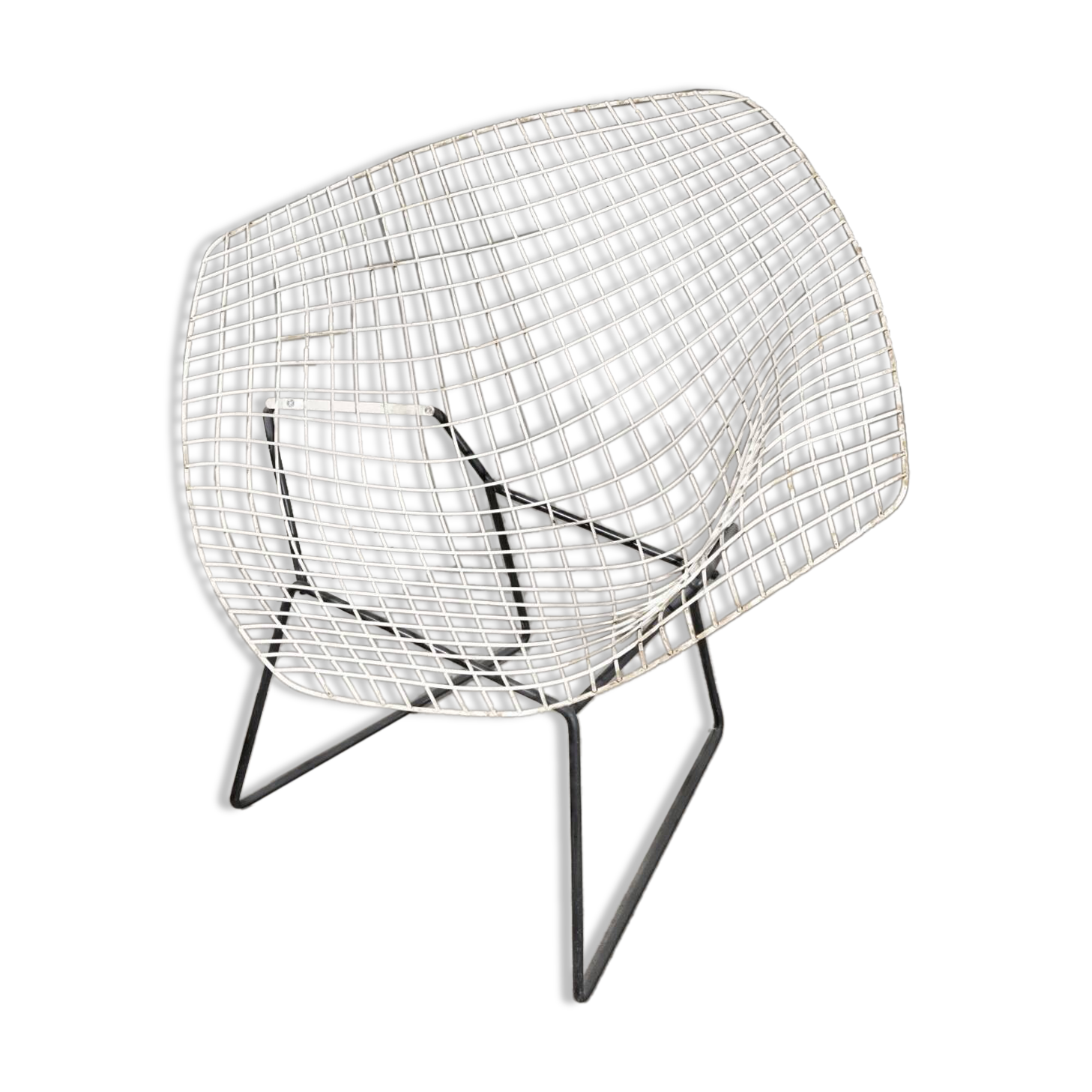 Bertoia Diamond Chair - Knoll Edition - Design by Harry Bertoia - Black