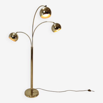 Floor Lamp With Brass, Germany 1970's