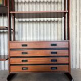 Mid-Century Italian Teak Wall Unit