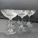 6 coupes à champagne Baccarat service Paris