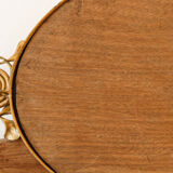 Art Nouveau beveled mirror