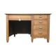 Renovated vintage administrative office with contemporary graphics