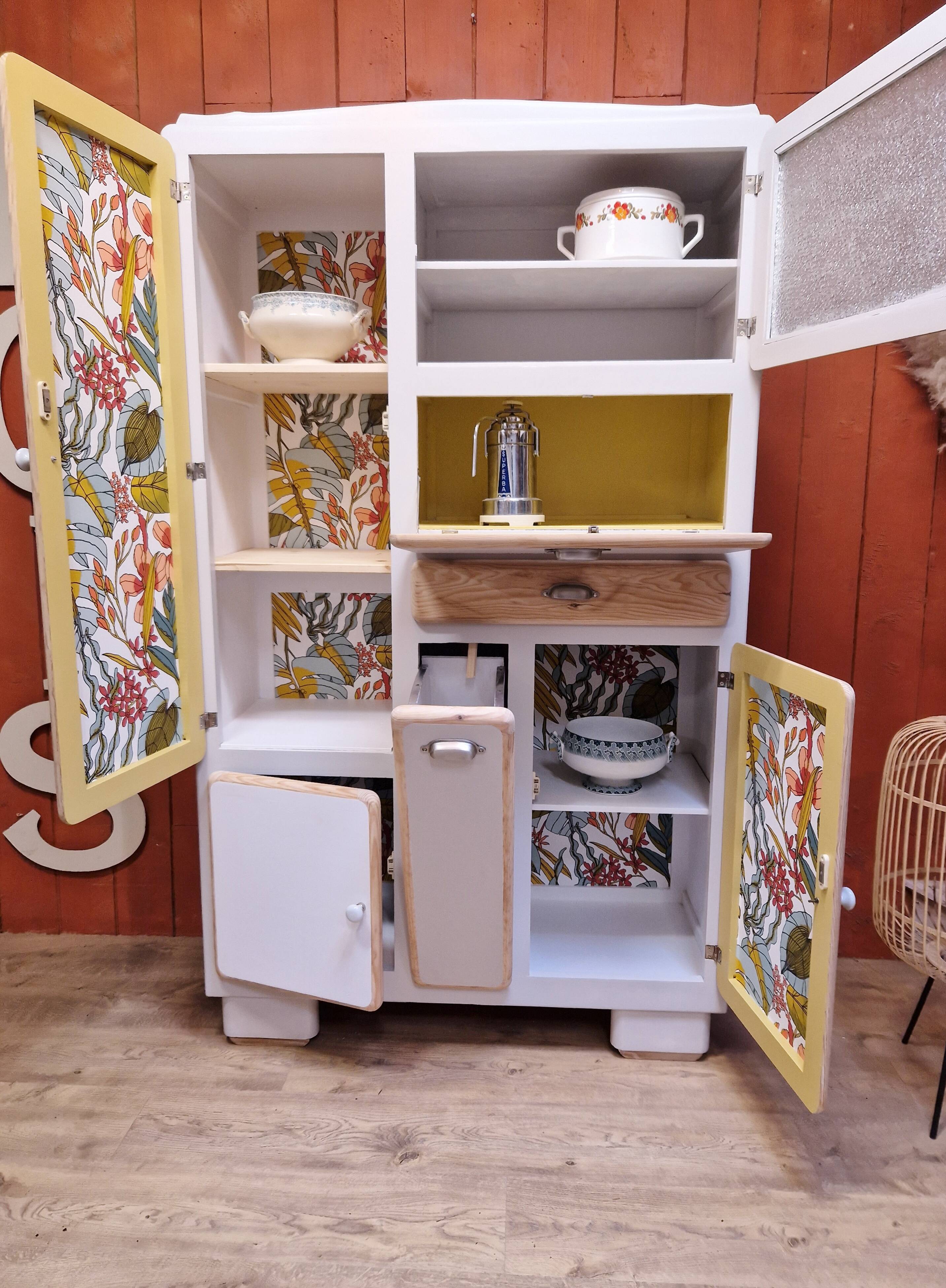 Compact one-piece mado style furniture renovated and revamped from the 1950s