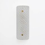 Pair of Modern Italian Murano Glass Textured Wall Sconces