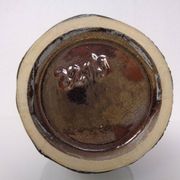 Purple & Gold Lava 321/3 Ceramic Vase from Ruscha, 1960s