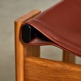 Set of Monk Chairs by Afra and Tobia Scarpa for Molteni, 1973