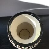 Ancient Vase QUIBERON Ceramics MERLE WHITE Painted Vintage Decor