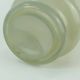 Beautifully designed large vase glass vase glashuette m. polczer rough glass melted glass threads