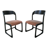 Baumann sleigh chairs