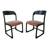 Baumann sleigh chairs