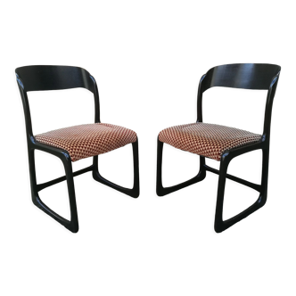 Chaises Baumann traineau
