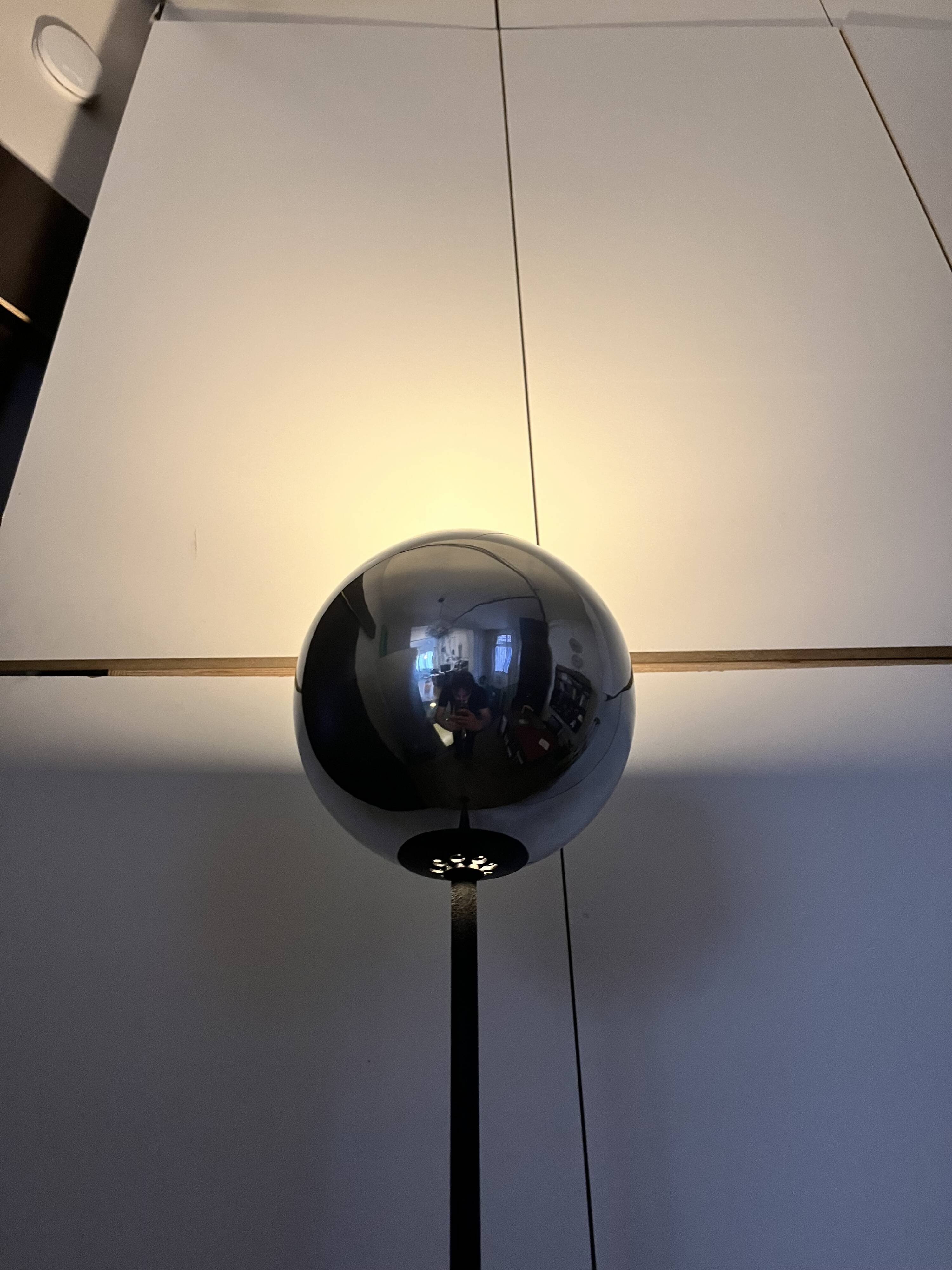 Floor lamp 1081 design Gino Sarfatti Arteluce edition vintage 50s-60s