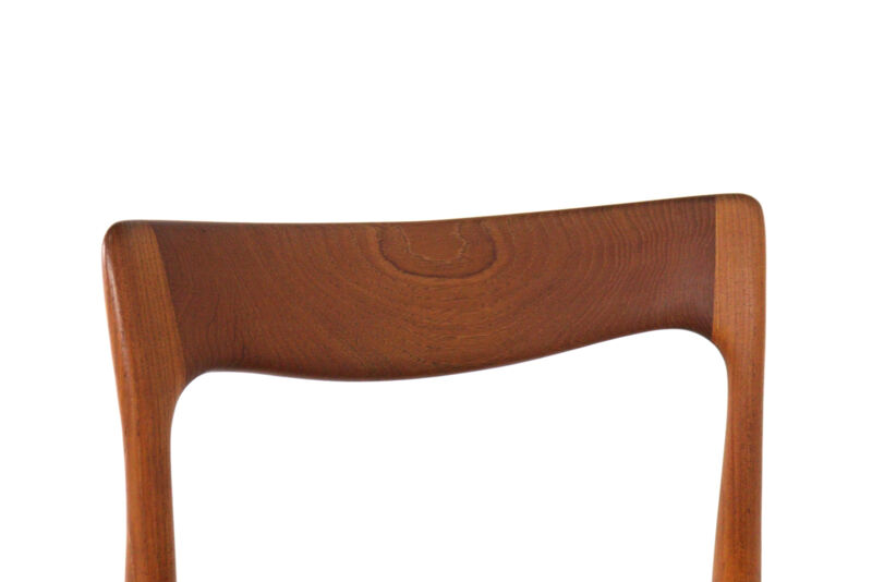 Ensemble de 6 chaises Arne Vodder pour Vamo Møbelfabrik - design danois en teck