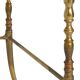 Vintage Chiavari chair in gold brass