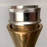 Lonea floor lamp in Hollywood Regency vintage style in brass by Florian Schulz.