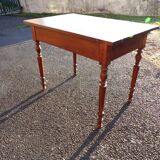 Small farm table with drawer