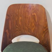 Chaise TON514 Oswald Haerdtl, Vintage tchèque 1960s