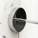 Vintage Space Age wall lamp by Motoko Ishii for Staff, 1970s.