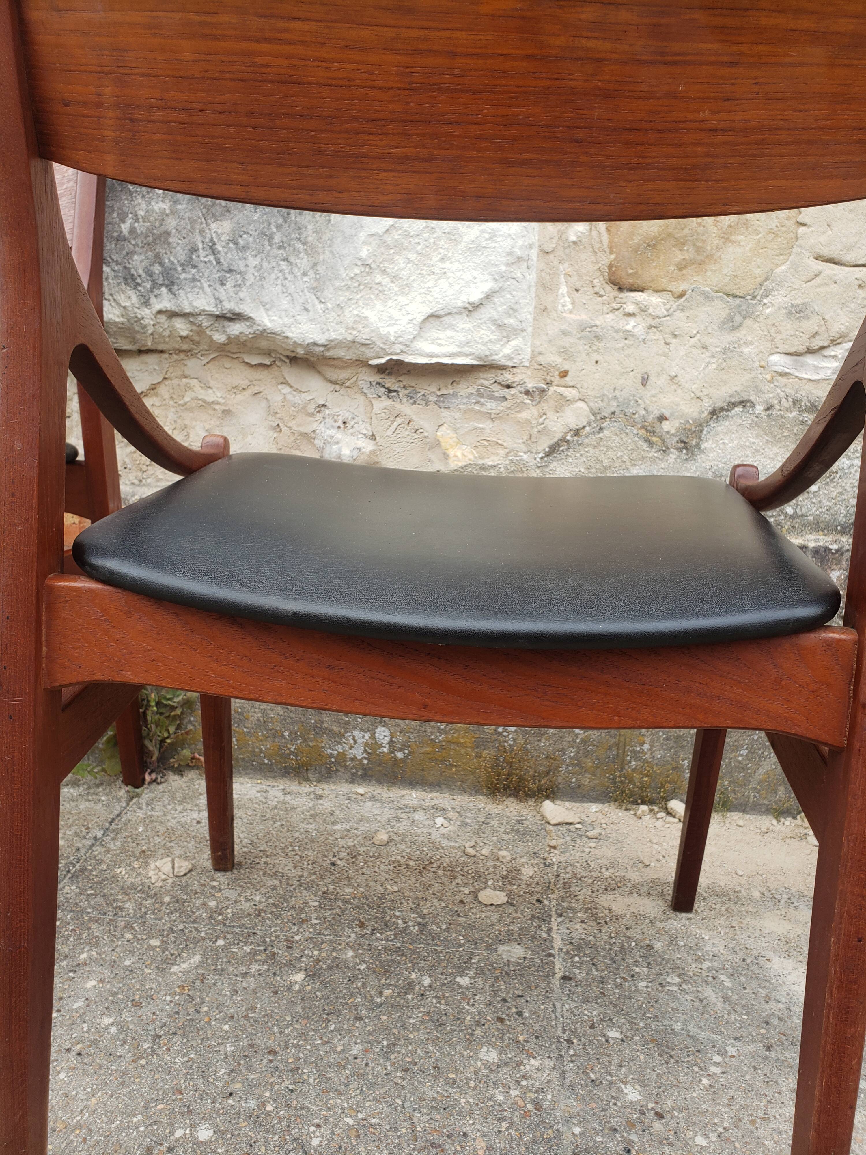Danish Scandinavian chairs Verstevig Eriksen