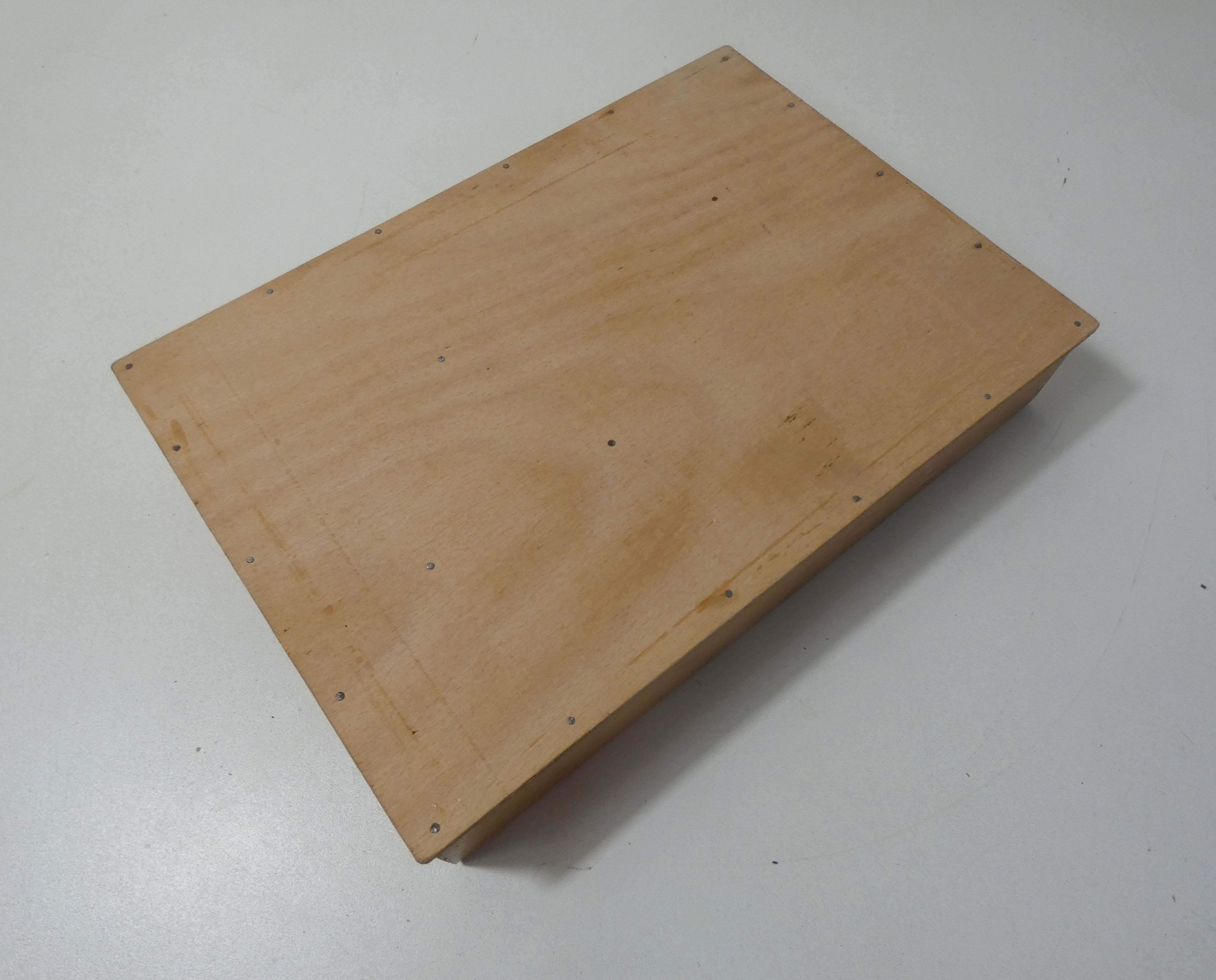 Old Vintage Wooden Compartmentalized Tray