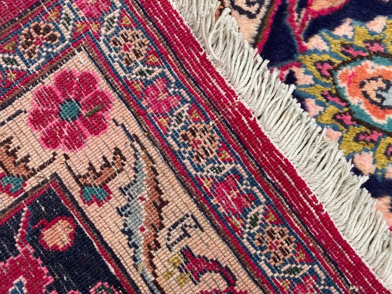 Tapis vintage persan mashhad 250x340 cm