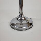 Art deco lamp / floor lamp in chrome metal