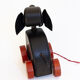 Elephant toy on wheels⎮60s/70s
