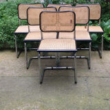 Chaises cesca B32 de Marcel Breuer