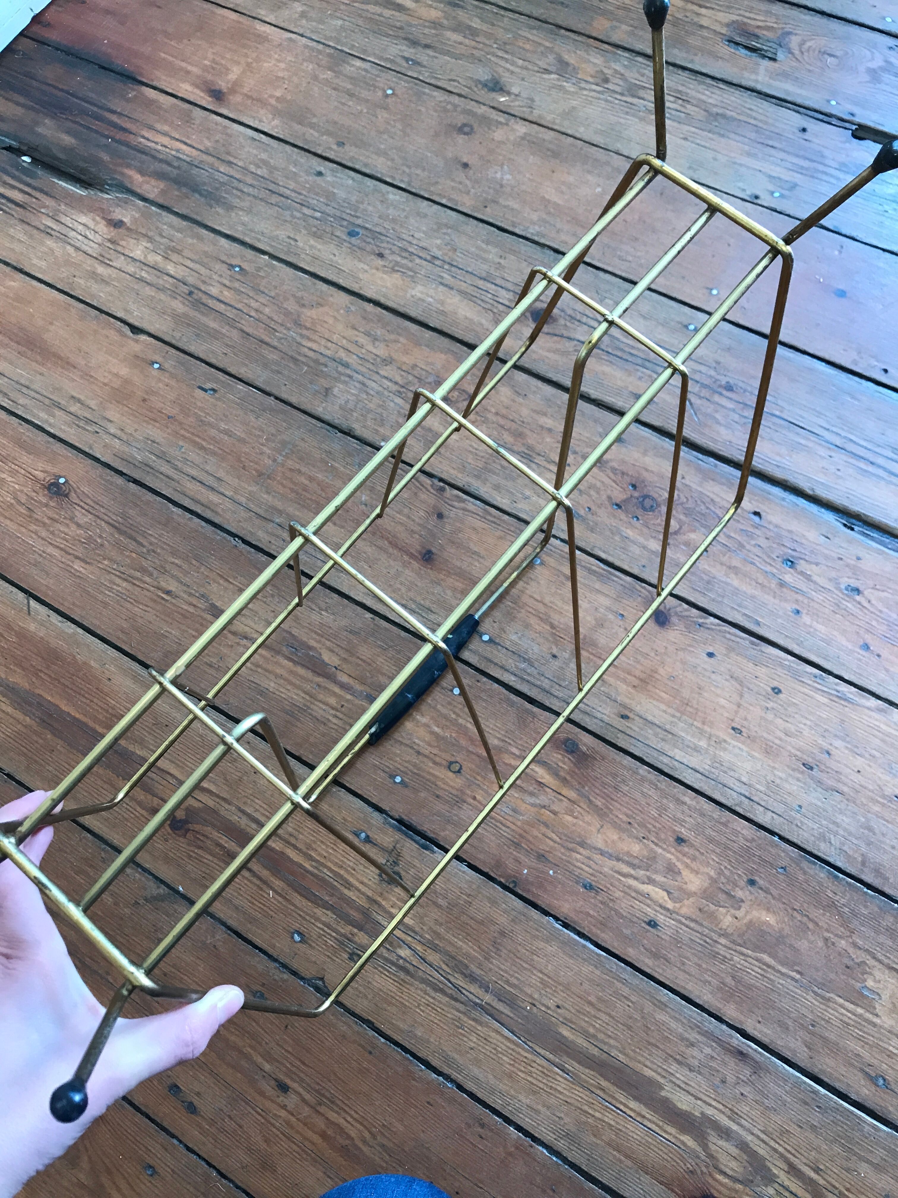 Golden magazine door