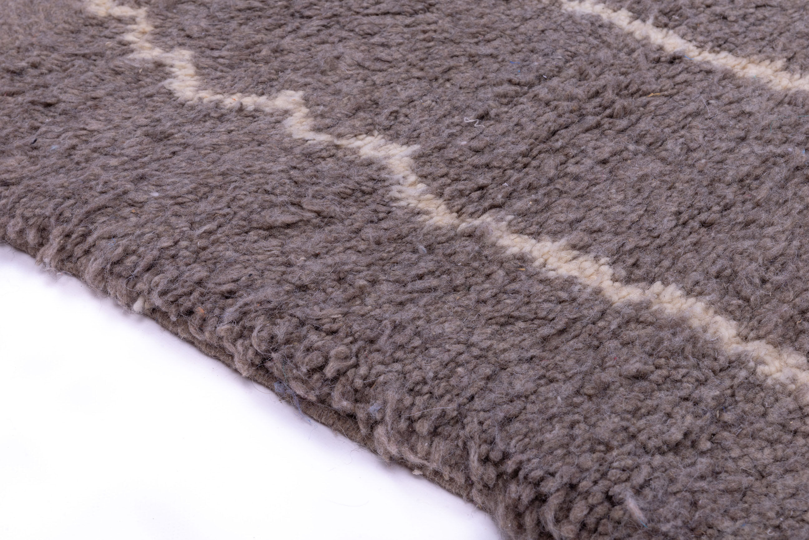 Tapis béni Ouarain gris