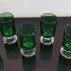 6 verres apéritif Luminarc Cavalier couleur vert bouteille