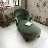 Meridian Napoleon III green velvet