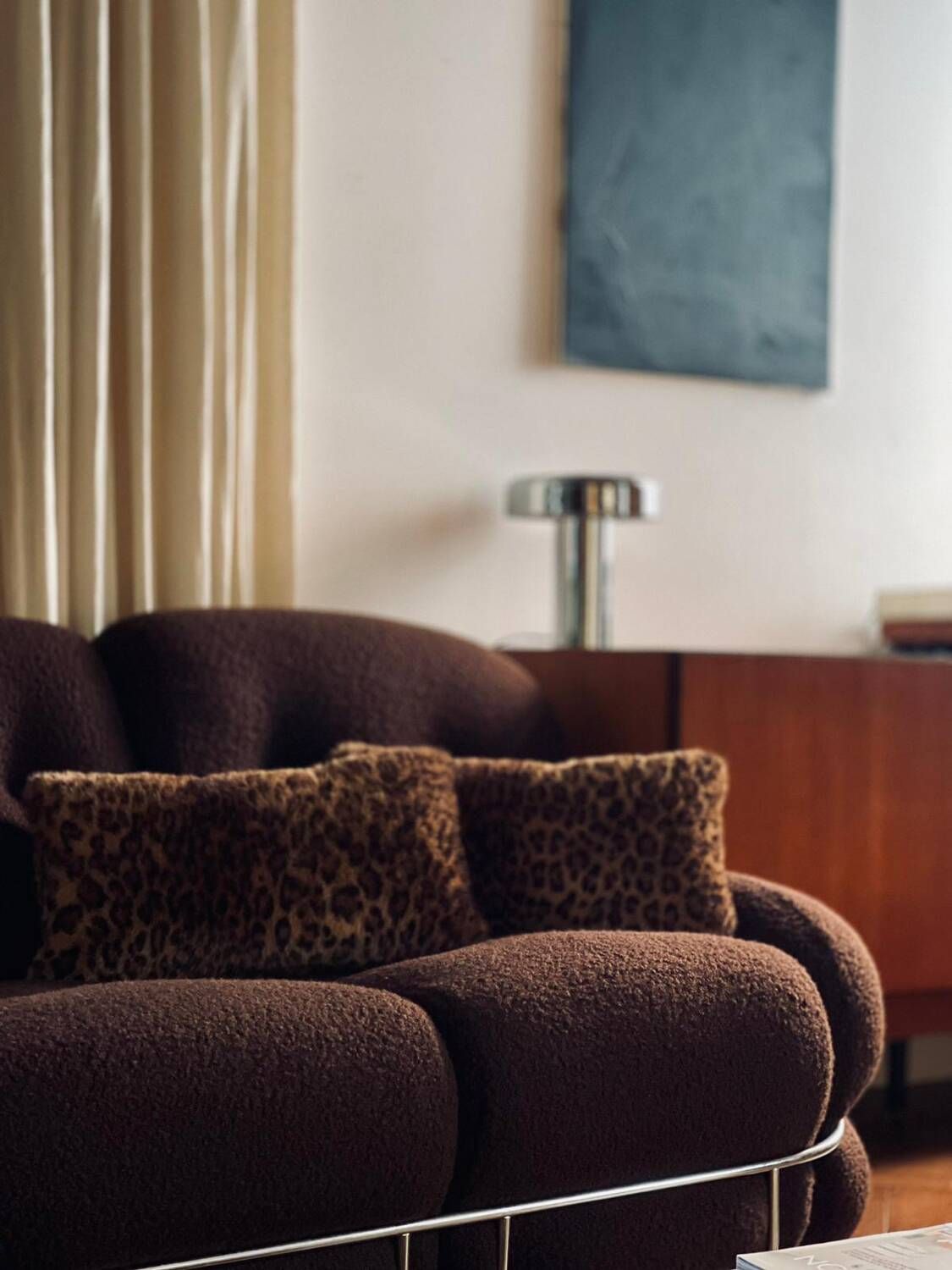 OKAY three-seater sofa by Adriano Piazzesi vintage Italian design 1970s