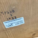 Interior's extendable solid wood round table tripod 160cm