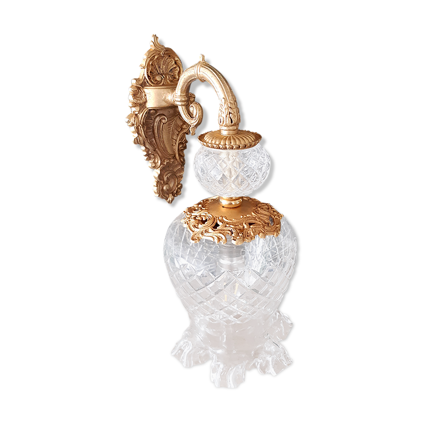 Vintage crystal applique