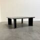 Heinz Lilienthal etched stainless steel coffee table, 1970s