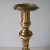Former Golden brass candlestick