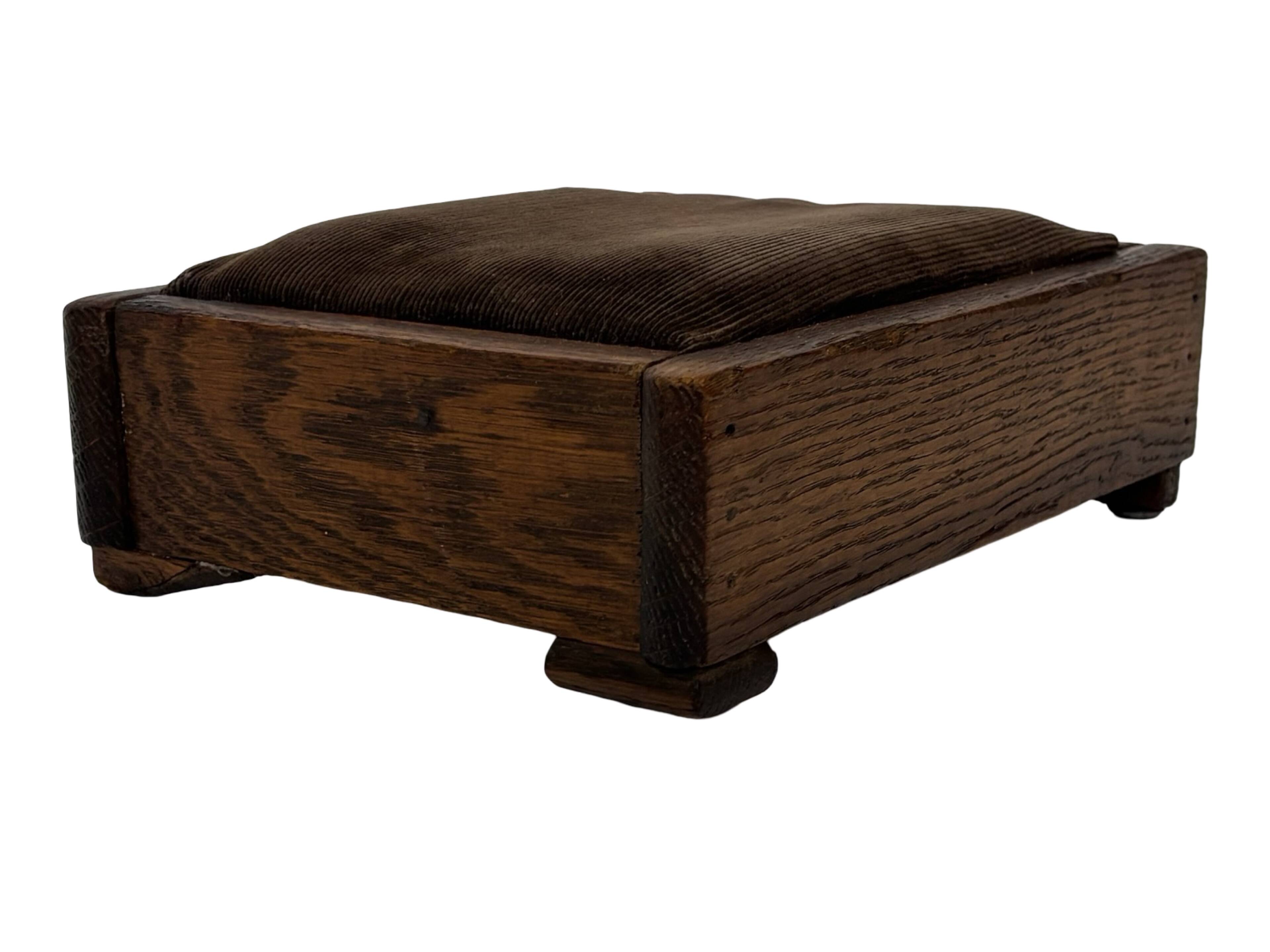Art Deco footstool foot rest minimalist 30's design